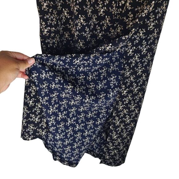 Vintage Studio Vtg Ditsy Floral Midi Side Slit Skirt - Picture 6 of 8